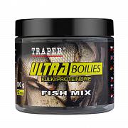 Фото бойлы traper ultra 12 мм, 100 гр, fish mix